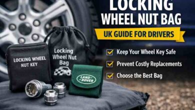 locking wheel nut bag