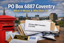 PO Box 6887 Coventry