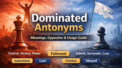 Dominated Antonyms