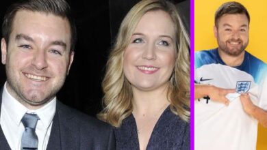 Alex Brooker and Lynsey Brooker