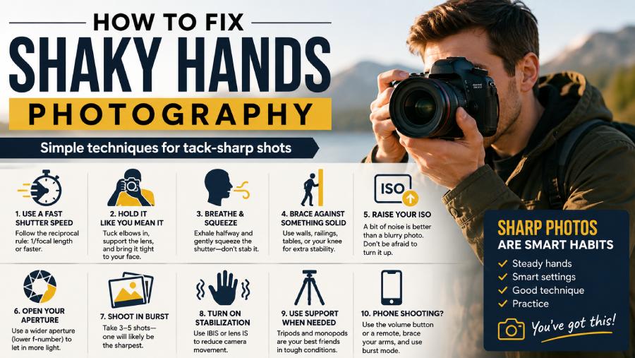 How to Fix Shaky Hands Photography