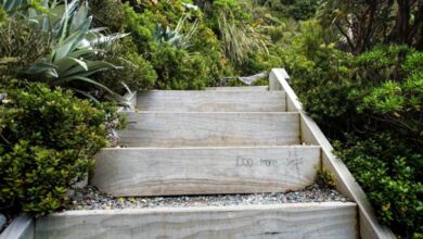 How to Build Sleeper Steps and Pathways on Sloped UK Gardens